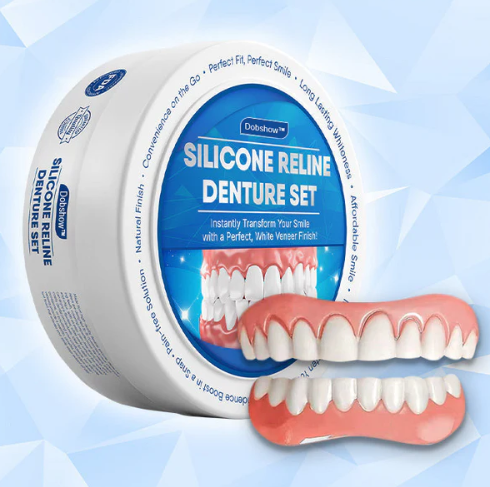 Dobshow ™ Silicone Reline Denture Set (⏰Limited time discount Last 30 minutes⏰)